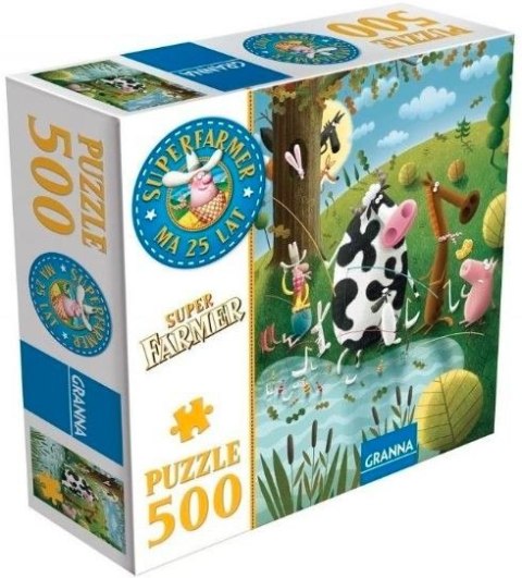 Granna Puzzle 500 elementów Superfarmer