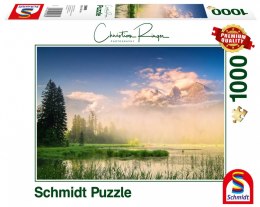 Schmidt Puzzle Premium Quality 1000 elementów CHRISTIAN RINGER Jezioro Taubensee / Austria