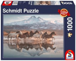 Schmidt Puzzle Premium Quality 1000 elementów Konie w Kapadocji