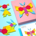 IWood Gra układanka Motyl tangram w puszce