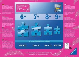 Ravensburger Polska Puzzle 100 elementów XXL Kraina Lodu, Błyszczący śnieg