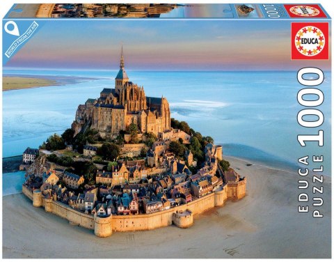 Educa Puzzle 1000 elementów Mont Saint-Michel /Francja