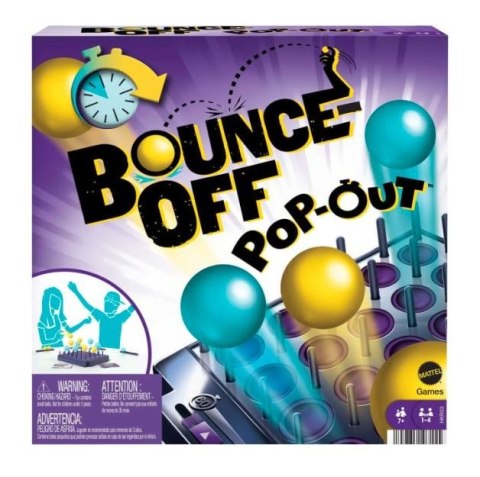 Mattel Gra Bounce-Off Pop-Out Granie w odbijanie