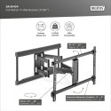 Digitus Uchwyt ścienny do TV 37-80" max. obciążenie 60kg, VESA max. 600x400 z regulacją w pionie i poziomie