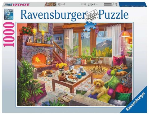 Ravensburger Polska Puzzle 1000 elementów Przytulny pokój