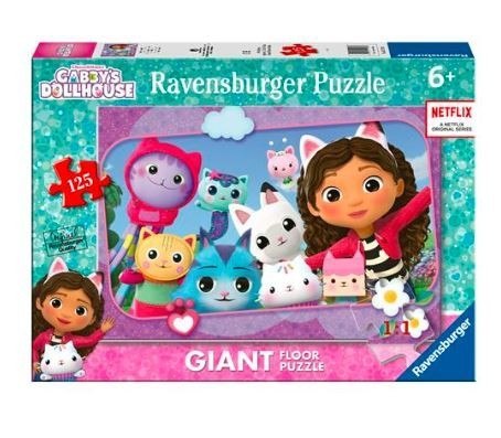 Ravensburger Polska Puzzle 125 elementów Gigant Koci Domek Gabi