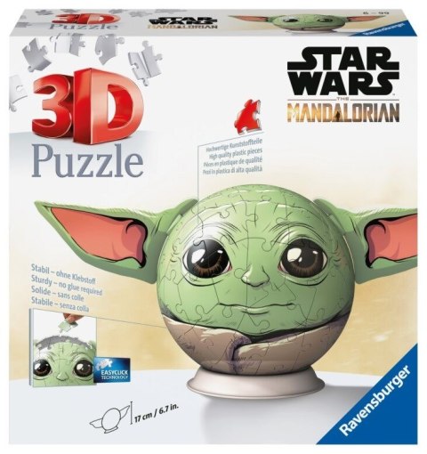 Ravensburger Polska Puzzle 72 elementów 3D Kula Star Wars Grogu