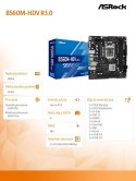 ASRock Płyta główna B560M-HDV R3.0 s1200 2DDR4 HDMI/DVI mATX