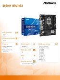 ASRock Płyta główna B560M-HDV/M.2 s1200 2DDR4 HDMI/DVI M.2 mATX