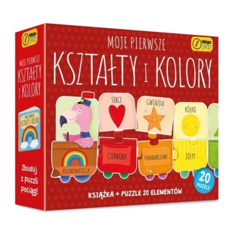 Wilga Play Puzzle 20 elementów Moje pierwsze kształty i kolory