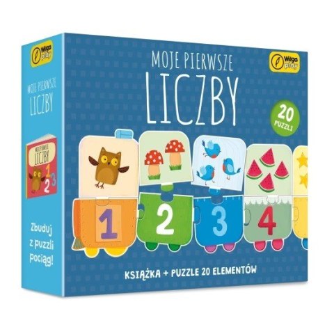 Wilga Play Puzzle 20 elementów Moje pierwsze liczby