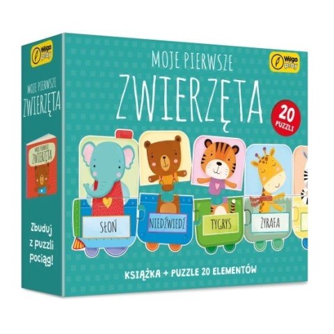 Wilga Play Puzzle 20 elementów Moje pierwsze zwierzęta