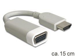 Delock Adapter HDMI-A(M)->VGA(F) 15cm