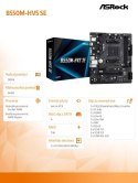 ASRock Płyta główna B550M-HVS SE AM4 2DDR4 HDMI/D-SUB M.2 mATX