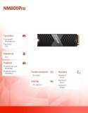 Lexar Dysk SSD NM800Pro Radiator 2TB NVMe 7500/6500MB/s