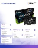 Palit Karta graficzna GeForce RTX 4060 StormX 8GB GDDR6 128bit