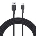 AUKEY CB-NAC2 nylonowy kabel USB C - USB A | 1.8m | 3A | 60W PD | 20V