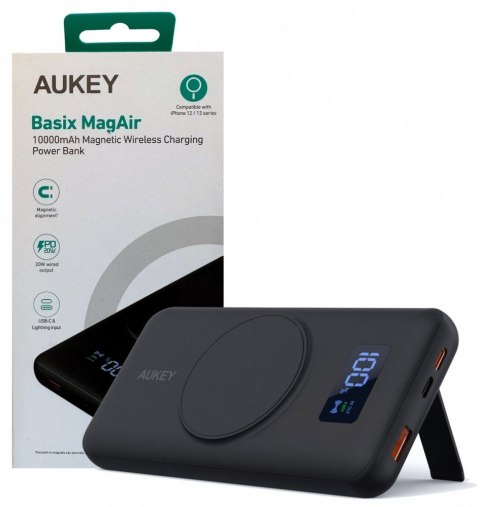 AUKEY PB-WL02i Power Bank | 1000mAh | 22.5W | MagSafe | LED | PD QC HSC Qi