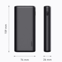 AUKEY PB-Y37 Power Bank | 20000mAh | 65W | 3xUSB | PD 3.0 QC 3.0 LED