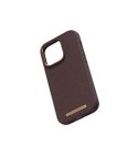 Njord by Elements Etui do iPhone 14 Pro Dark Brown z prawdziwej skóry