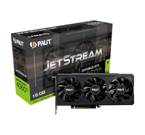 Karta graficzna Palit GeForce RTX 4060 Ti JetStream 16GB GDDR6