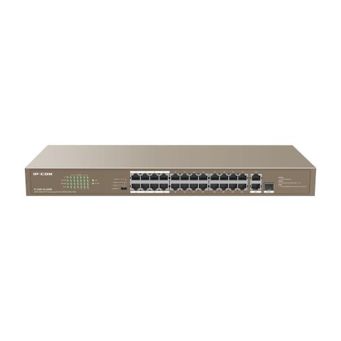 Switch niezarządzalny IP-COM F1126P-24-250W 24x 10/100 Mb/s 2x 10/100/1000 Mb/s 250W