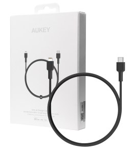 AUKEY CB-CL1 NYLON KABEL USB-C LIGHTNING 1.2M