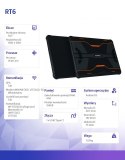 OUKITEL Tablet RT6 8/256GB 20000 mAh 10.1" pomarańczowy