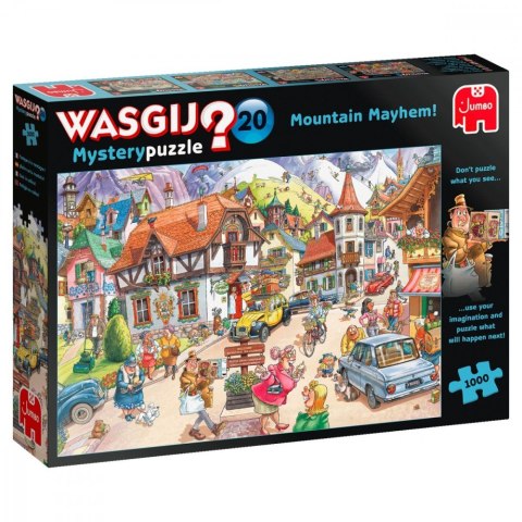 Tm Toys Puzzle 1000 elementów Wasgij Mystery Górski kurort