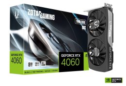 ZOTAC Karta graficzna GeForce RTX 4060 Twin Edge OC 8GB GDDR6 128bit 3DP