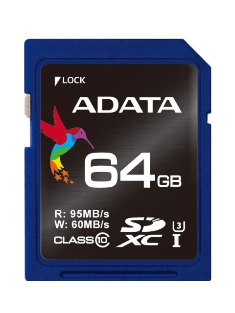 Adata SD XC Premier Pro 64GB UHS-1 U3/Class10 4K