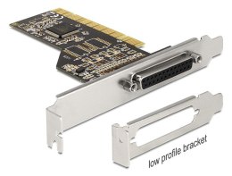 Delock Gniazdo LPT(DB25) na PCI + Low profile