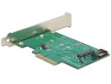 Delock Karta PCI express M.2 KEY M NVME+SA