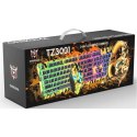 Onikuma Zestaw TZ3001 RGB: mysz, klawiatura, słuchawki żółte Camo