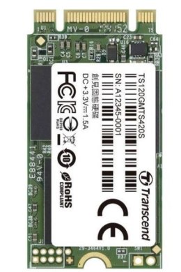 Transcend Dysk SSD M.2 2242 120GB SATA3 B+M KEY; TLC