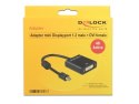 Delock ADAPTER DISPLAYPORT 1.2 MINI(M)->DVI(24+5)(F) 4K