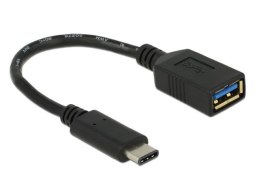 Delock Adapter USB Type-C(M)->USB-A(F) 3.1 15cm