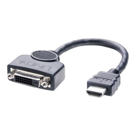 Kabel adapter LINDY DVI-D na HDMI 0,2m