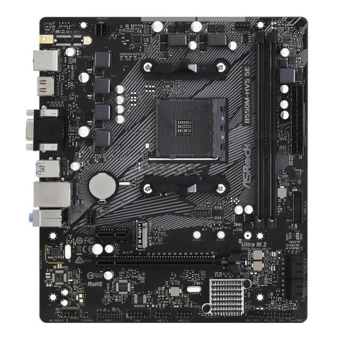 Płyta ASRock B550M-HVS SE /AMD PRO565/DDR4/SATA3/M.2/USB3.0/PCIe4.0/AM4/mATX