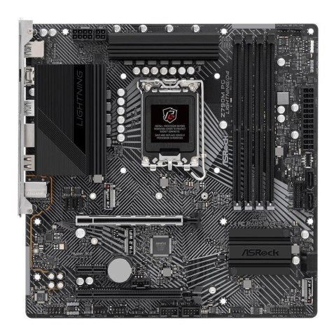 Płyta ASrock Z790M PG Lightning/D4 /Z790/DDR4/SATA3/M.2/USB3.1/PCIe4.0/s.1700/mATX