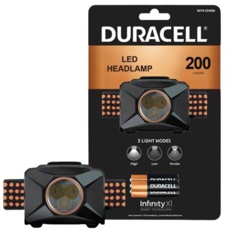 Duracell Latarka czołowa 200 LM