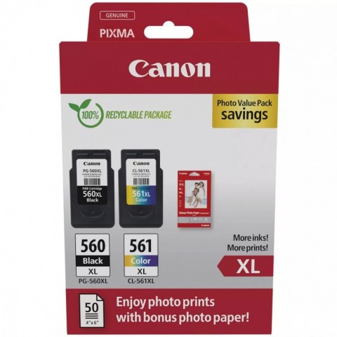 Canon Tusz CRG PG-560XL/CL-561XL PHOTO VALUE 3712C008