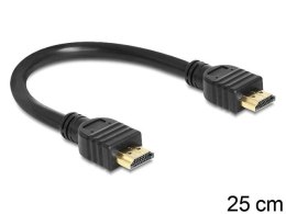 Delock Kabel HDMI-HDMI v1.4 High Speed Ethernet 25CM