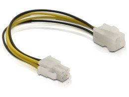 Delock Kabel P4 zasilający CPU M/F wewnętrzny 15cm