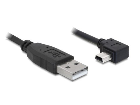 Delock Kabel USB A(M)->Mini USB BM5P(M) kątowy 50cm