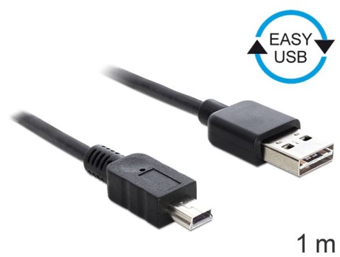 Delock Kabel USB Mini AM-MBM5P Easy-USB 1m