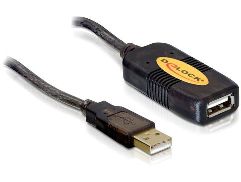 Delock Przedłużacz aktywny USB AM-AF 5M czarny