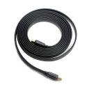 Gembird Kabel HDMI-HDMI v2.0 3D TV High Speed Ethernet 1.8M płaski (pozłacane końcówki)