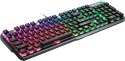 MSI Gaming Keyboard VIGOR GK71 SONIC BLUE Gaming Keyboard Innovative Smart Dual Touch Volume Scroll RGB LED light US Wired Black