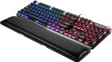 MSI Gaming Keyboard VIGOR GK71 SONIC BLUE Gaming Keyboard Innovative Smart Dual Touch Volume Scroll RGB LED light US Wired Black